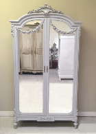 french antique Louis XVI amroire with swags